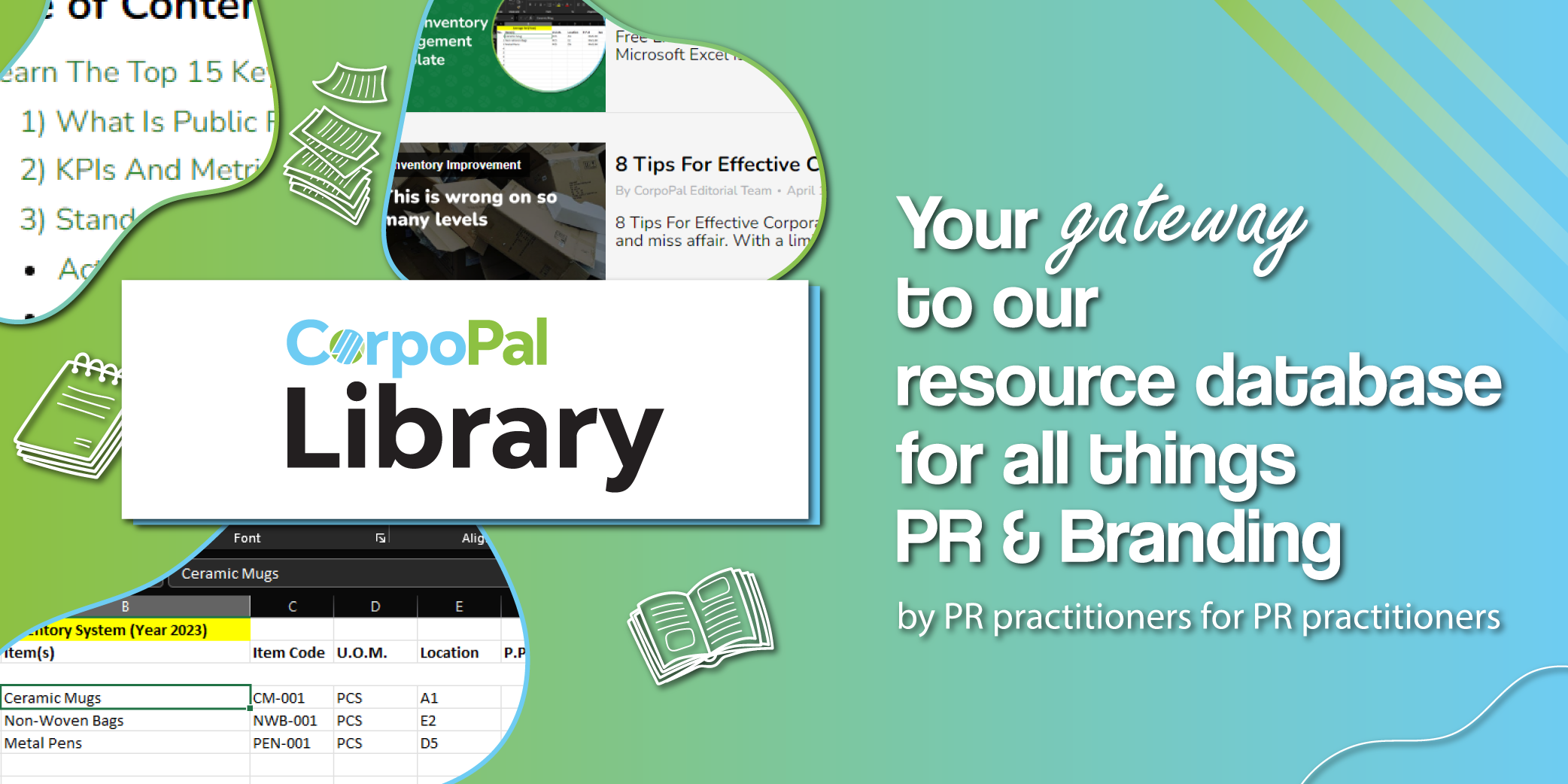 CorpoPal Library PR and Branding Resource Database in Malaysia