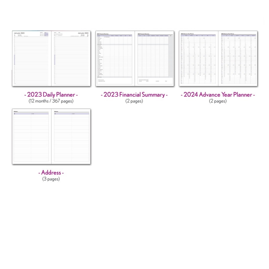 Diary Planner-B5 DR-06-03 - Image 3