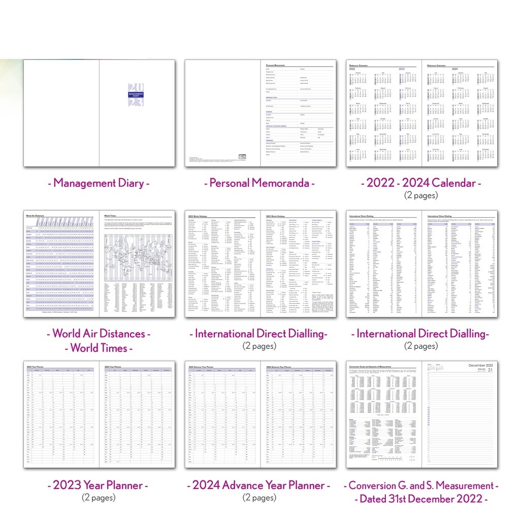 Diary Planner-B5 DR-06-03 - Image 4