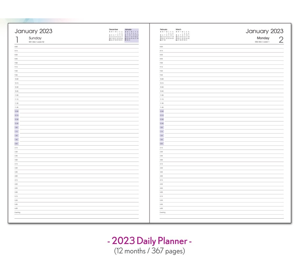Diary Planner-B5 DR-06-03 - Image 2