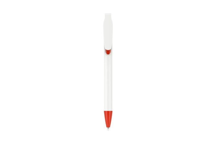 5047 OASIS Plastic Ball Pen Red