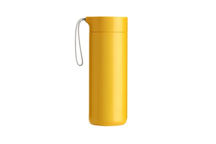 M71 ARTIART BUTTERFLY Vacuum Thermal Suction Flask Yellow