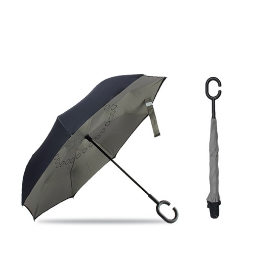 UM10 UMBRA 24 Reversible Umbrella Black