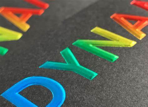 Picture of the results of a coloured embossing as a corporate gift printing method. Embossing is one of the Corporate Gift Printing Types in Malaysia.