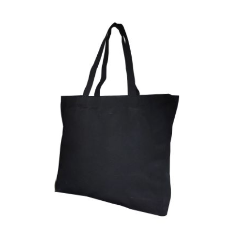 Canvas Bag 12oz-Black (34.3x 35.5x10) CB-01-05